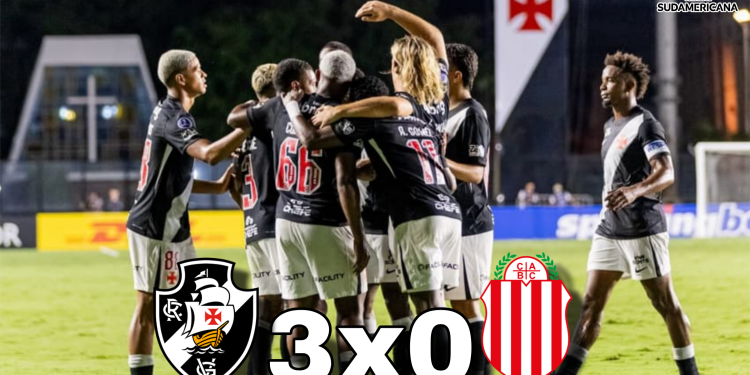 Vasco goleia Barracas Central e avança aos playoffs da Sul-Americana