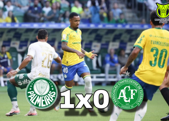 Palmeiras vence a Chapecoense com gol de Paulinho e amplia vantagem na liderança do Brasileirão 2026