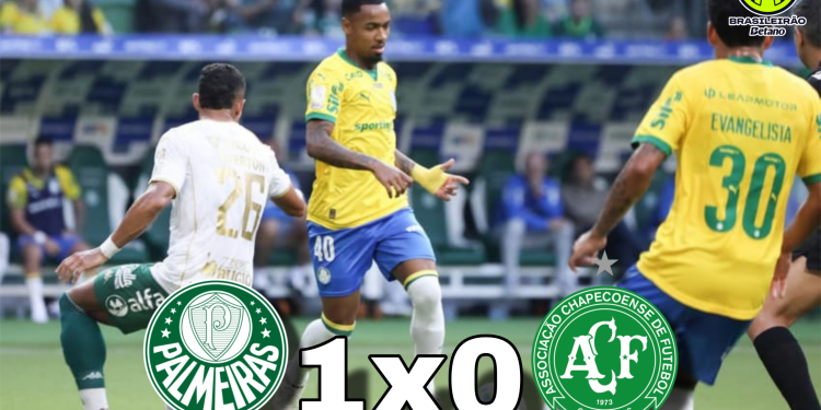 Palmeiras vence a Chapecoense com gol de Paulinho e amplia vantagem na liderança do Brasileirão 2026