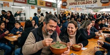 FESTIVAL DE SOPAS COMBATE FRIO COM ENTRADA DE GRAÇA.
