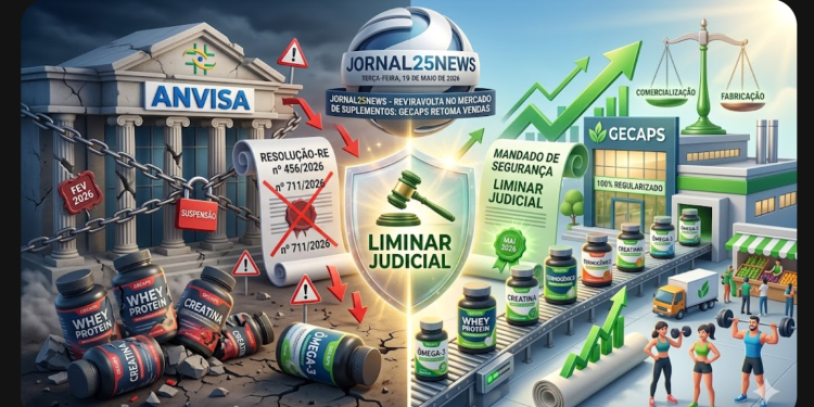 REVIRAVOLTA JUDICIAL: Liminar garante retorno dos produtos da Gecaps após embate regulatório com a Anvisa