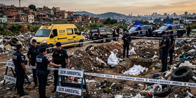 TERROR NO SACOMÃ: GCM DESCOBRE QUATRO CORPOS ENTERRADOS.