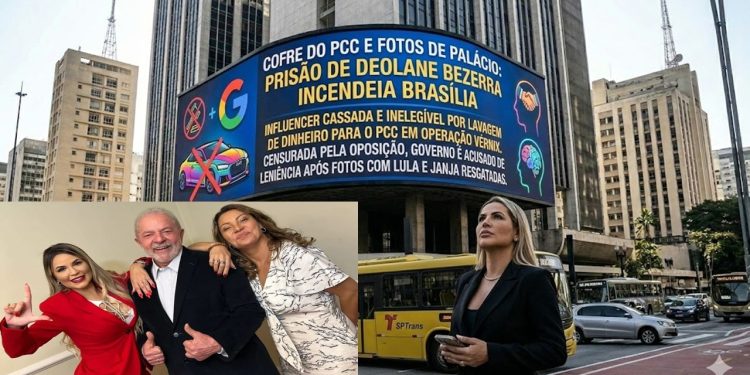 COFRE DO PCC E FOTOS DE PALÁCIO: PRISÃO DE INFLUENCER INCENDEIA BRASÍLIA.