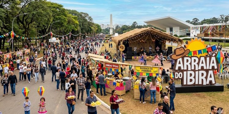 TRADIÇÃO CAIPIRA NO PULMÃO DA METRÓPOLE: CELEBRAÇÃO JUNINA PROMETE ARRASTAR MULTIDÕES.