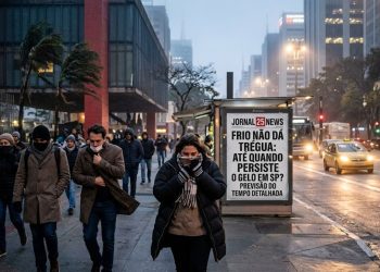 FRIO NÃO DÁ TRÉGUA: SAIBA ATÉ QUANDO A TEMPERATURA CAI.