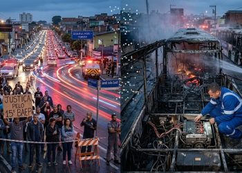 VENDAVAL DE CINZAS: Operação tática em bairro periférico culmina em interrupção de fluxo metropolitano.