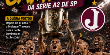 Juventus da Mooca  marca aos 47 do 2º tempo e é campeão da Série A2