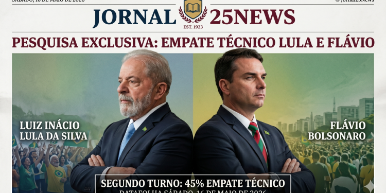 Mundo em Alerta: Reuters e Agências Internacionais Repercutem Empate Técnico Absoluto Entre Lula e Flávio Bolsonaro