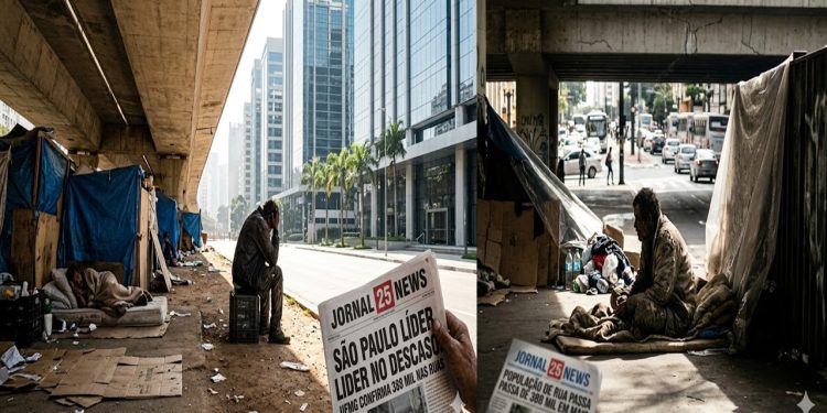 RUA SEM SAÍDA: SÃO PAULO LIDERA EXPLOSÃO DE DESABRIGADOS NO PAÍS