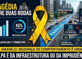 TRAGÉDIA SOBRE DUAS RODAS: Balanço revela que quase metade das vítimas fatais no sistema viário são condutores de motos.