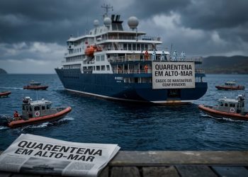 AMEAÇA OCULTA NO OCEANO: Agente infeccioso silencia viajantes e mobiliza vigilância sanitária global.