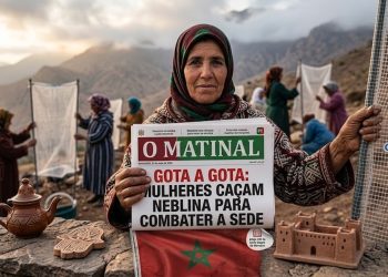 GOTA A GOTA: MULHERES CAÇAM NEBLINA PARA COMBATER A SEDE.