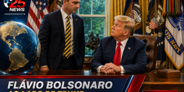 TRUMP, FLÁVIO E O TABULEIRO ELEITORAL: ENCONTRO NOS EUA VIRA ARMA POLÍTICA EM 2026