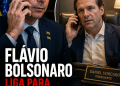 BOMBA NA REPÚBLICA: Áudio Vazado Revela ‘Calote’ de Flávio Bolsonaro em Produção Hollywoodiana sobre Jair. Ouça o áudio aqui.