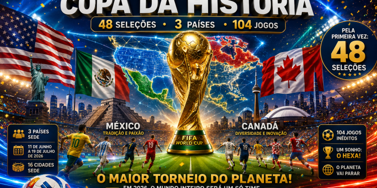 🏆 COPA DO MUNDO 2026: A MAIOR DA HISTÓRIA ESTÁ PRESTES A COMEÇAR