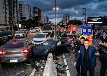 FARRA DOS PLAYBOYS: PORSCHE DETONA TRÂNSITO E DONO SE RECUSA A SOPRAR BAFÔMETRO.