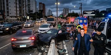 FARRA DOS PLAYBOYS: PORSCHE DETONA TRÂNSITO E DONO SE RECUSA A SOPRAR BAFÔMETRO.