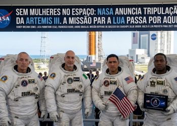 SEM MULHERES NO ESPAÇO: NASA ANUNCIA TRIPULAÇÃO DA ARTEMIS III.