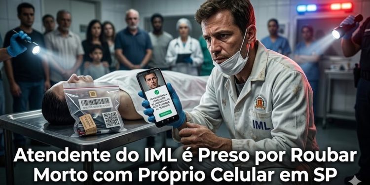 PIX DA MORTE: ATENDENTE DO IML ROUBA CONTA DE FALECIDO.