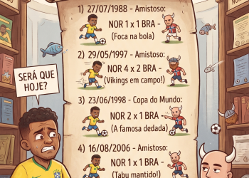 O PRÓXIMO ADVERSÁRIO DO BRASIL É A NORUEGA. O BRASIL NUNCA GANHOU DA SELEÇÃO DA NORUEGA.!