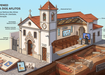 CAPELA DOS AFLITOS REABRE APÓS RESTAURO E REVELA MEMÓRIAS DO ANTIGO CEMITÉRIO DA LIBERDADE
