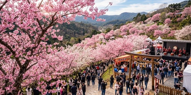 FESTA NA SERRA: Cerejeiras florescem e atraem paulistanos a Campos.