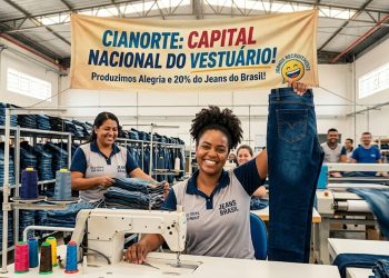 O MOTOR DA MODA NACIONAL IMPÉRIO DO JEANS: Polo têxtil fabrica fortunas e sobram empregos.
