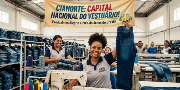 O MOTOR DA MODA NACIONAL IMPÉRIO DO JEANS: Polo têxtil fabrica fortunas e sobram empregos.