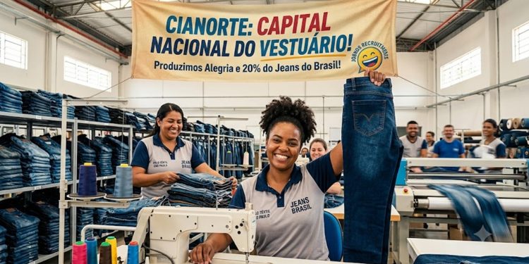O MOTOR DA MODA NACIONAL IMPÉRIO DO JEANS: Polo têxtil fabrica fortunas e sobram empregos.