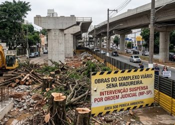 FREIO NA AVENIDA: MP EXIGE PARADA IMEDIATA DE OBRA BILIONÁRIA