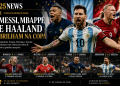 🌟 MESSI, MBAPPÉ E HAALAND DÃO SHOW NA COPA DO MUNDO 2026