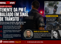 Tenente da PM é baleado na Grande São Paulo; polícia procura autores do atentado