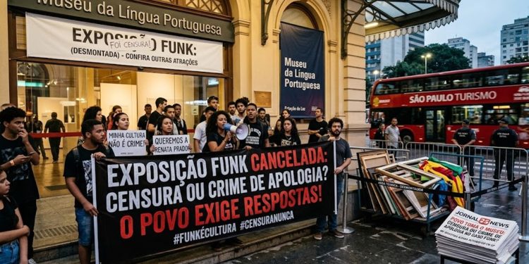 CENSURA OU CRIME? Pressão derruba exposição de funk em museu.