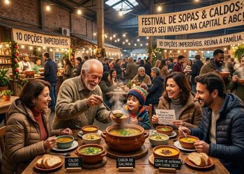 FESTIVAIS DE SOPAS E CALDOS AQUECEM INVERNO EM SÃO PAULO.