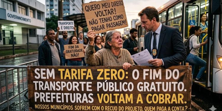 FIM DA TARIFA ZERO: OITO CIDADES VOLTAM A COBRAR PASSAGEM.