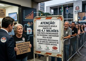 DEPUTADOS DE SÃO PAULO TORRAM QUATRO MILHÕES NAS REDES SOCIAIS.