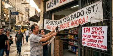 FIM DO IMPOSTO ANTECIPADO: SP EXCLUI 174 ITENS DA ST.