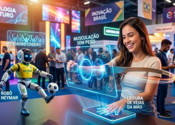 CHOQUE DE FUTURO: Feira em SP revela tecnologias inacreditáveis.