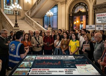 CAMINHADA REVELA ARQUITETO FLORENTINO QUE AJUDOU A ERGUER SÃO PAULO.