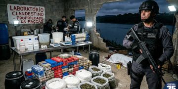 FÁBRICA DE DROGAS CAI: PM FECHA FORTALEZA DO TRÁFICO NA BILLINGS.