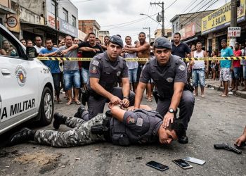 CRIME DE FARDA: PM É PRESO ROUBANDO CELULARES DE LUXO.