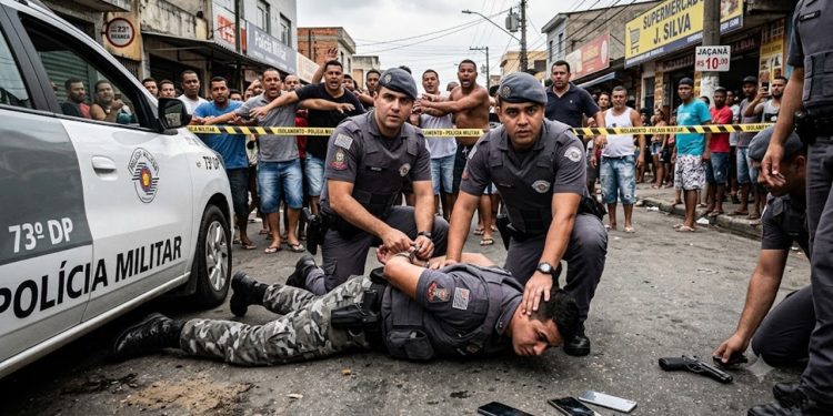 CRIME DE FARDA: PM É PRESO ROUBANDO CELULARES DE LUXO.