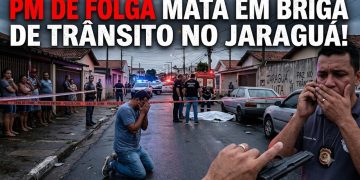 PM DE FOLGA MATA PAI DE TRABALHADOR NO TRÂNSITO PAULISTANO.