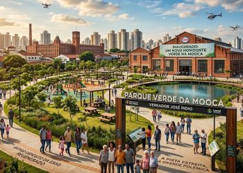PULMÃO DA MOOCA: Antiga área contaminada vira parque de lazer.