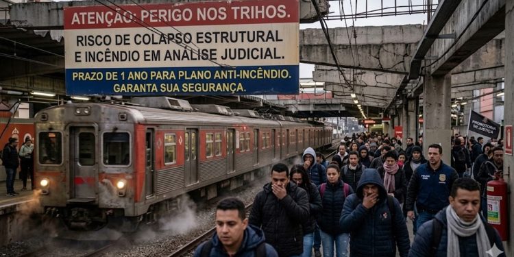 PERIGO NOS TRILHOS: JUSTIÇA DÁ UM ANO PARA PLANO ANTI-INCÊNDIO