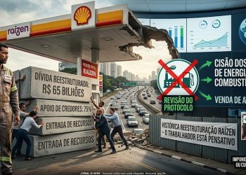 RUÍNA DE GIGANTE: Credores engolem 80% da dona da Shell.