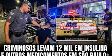 FIM DA LINHA: POLÍCIA RECUPERA CARGA DE INSULINA ROUBADA NA ZONA LESTE.