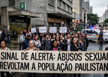 SINAL DE ALERTA: ABUSOS SEXUAIS REVOLTAM A POPULAÇÃO PAULISTANA.