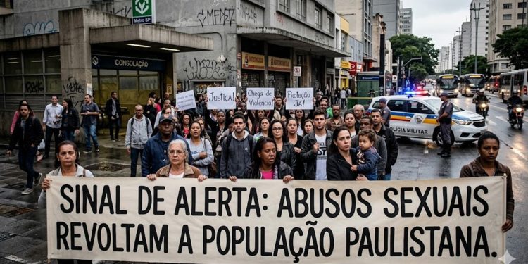 SINAL DE ALERTA: ABUSOS SEXUAIS REVOLTAM A POPULAÇÃO PAULISTANA.