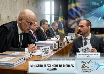 JULGAMENTO A JATO: MORAES MANTÉM CERCO CONTRA EDUARDO BOLSONARO